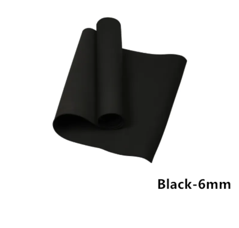 Supermyk EVA Yogamatte – Sklisikker Treningsmatte 4 mm / 6 mm