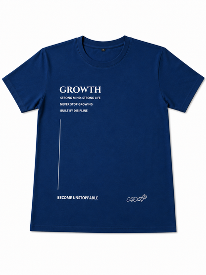 GROWTH Oversized T-skjorte – Move in Silence