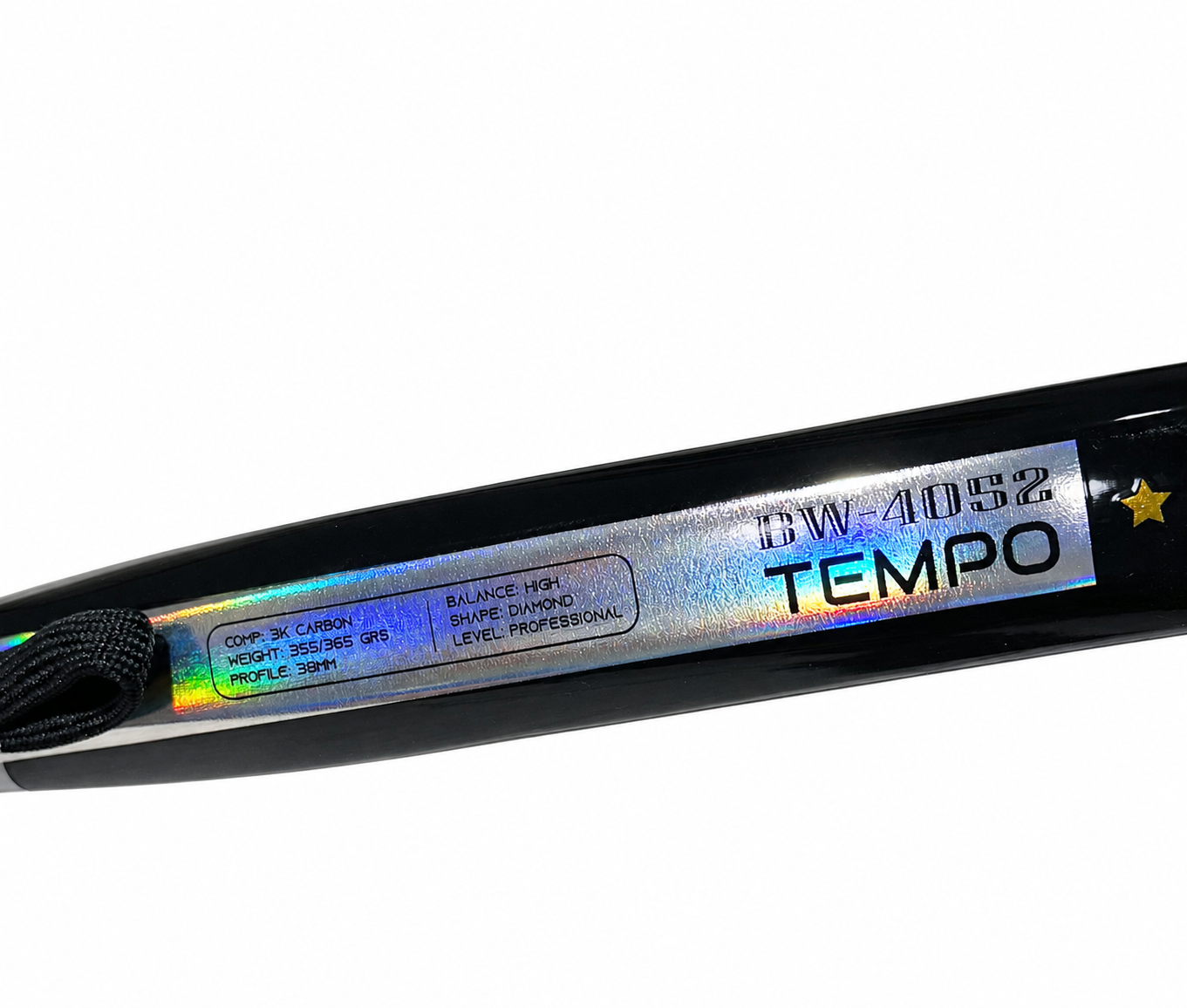 Tempo 3K Carbon Padelracket – Profesjonell Kraft og Presisjon