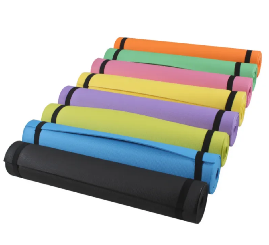Supermyk EVA Yogamatte – Sklisikker Treningsmatte 4 mm / 6 mm