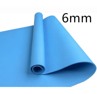 Supermyk EVA Yogamatte – Sklisikker Treningsmatte 4 mm / 6 mm