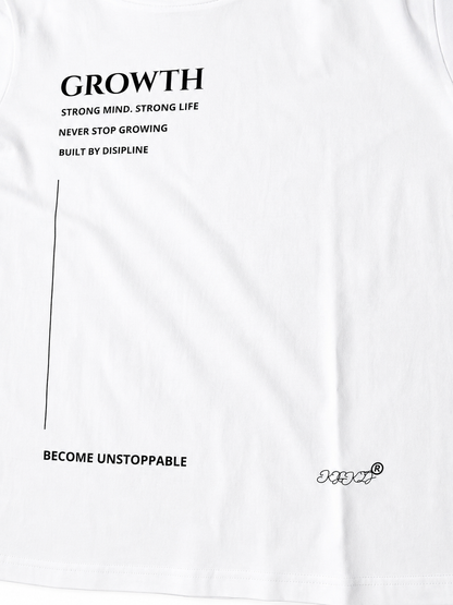 GROWTH Oversized T-skjorte – Move in Silence