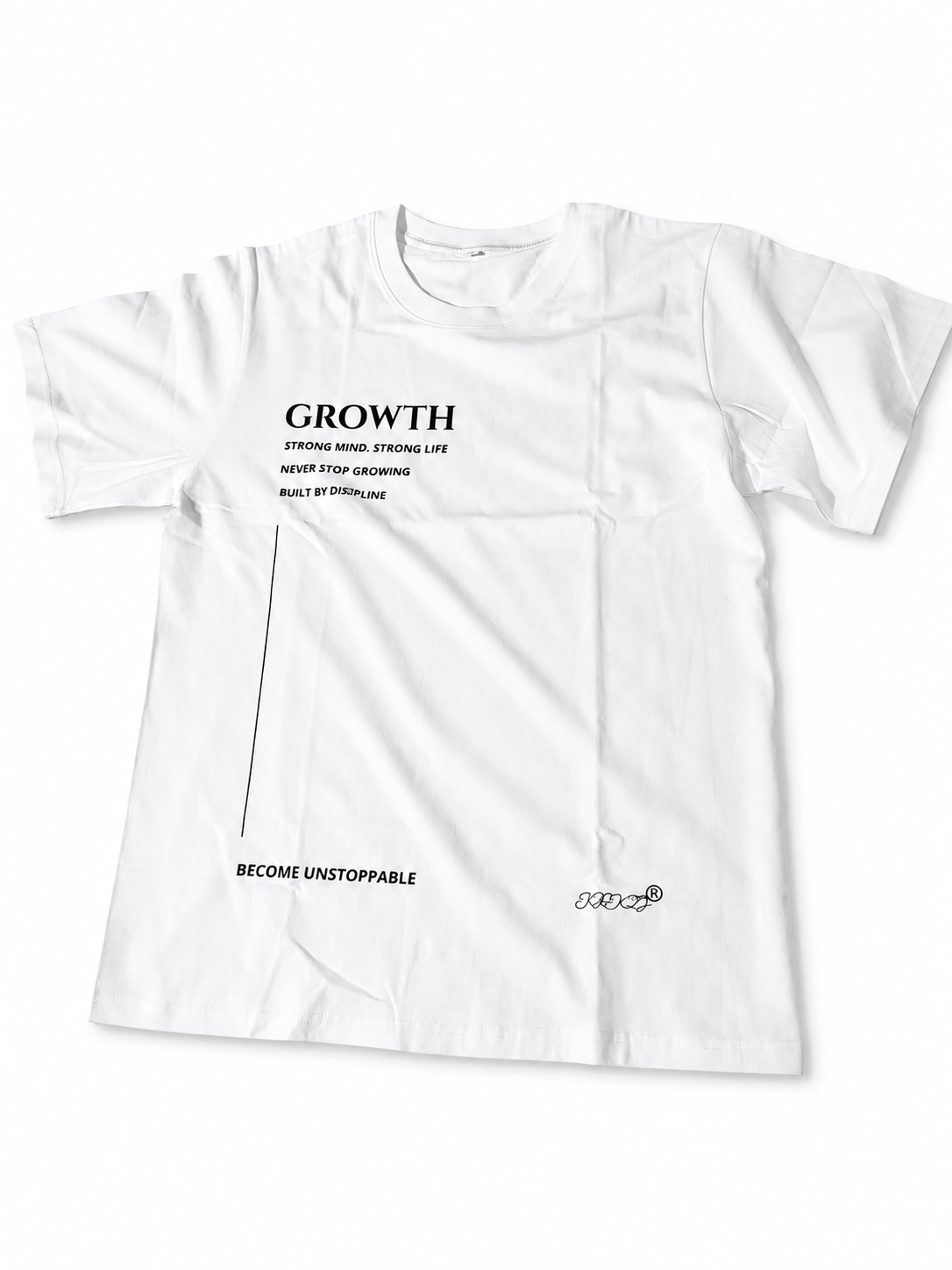 GROWTH Oversized T-skjorte – Move in Silence