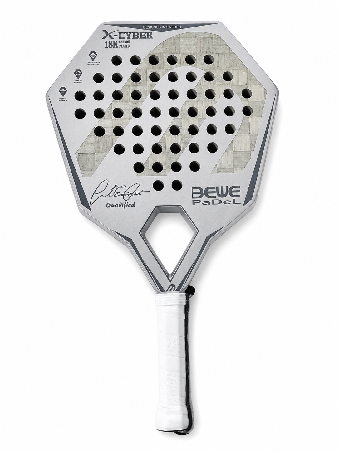 X-CYBER 18K Carbon Padelracket