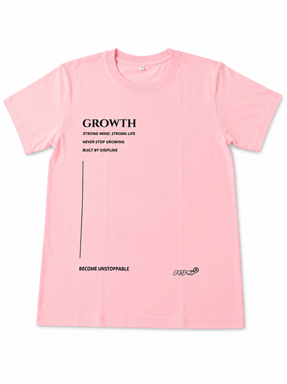 GROWTH Oversized T-skjorte – Move in Silence