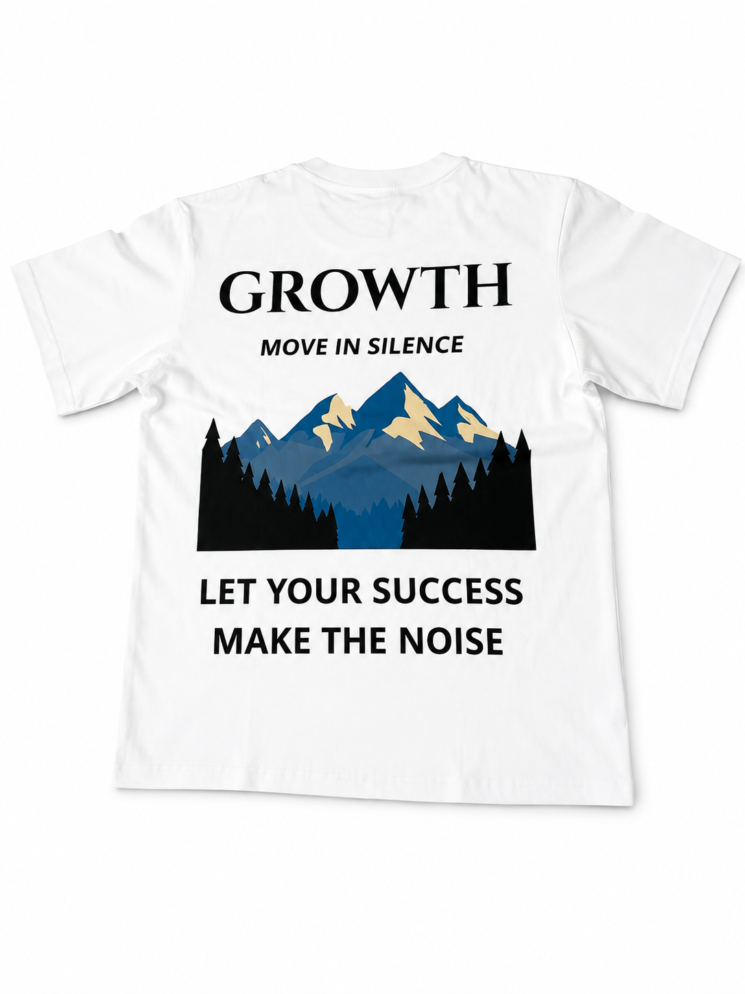 GROWTH Oversized T-skjorte – Move in Silence