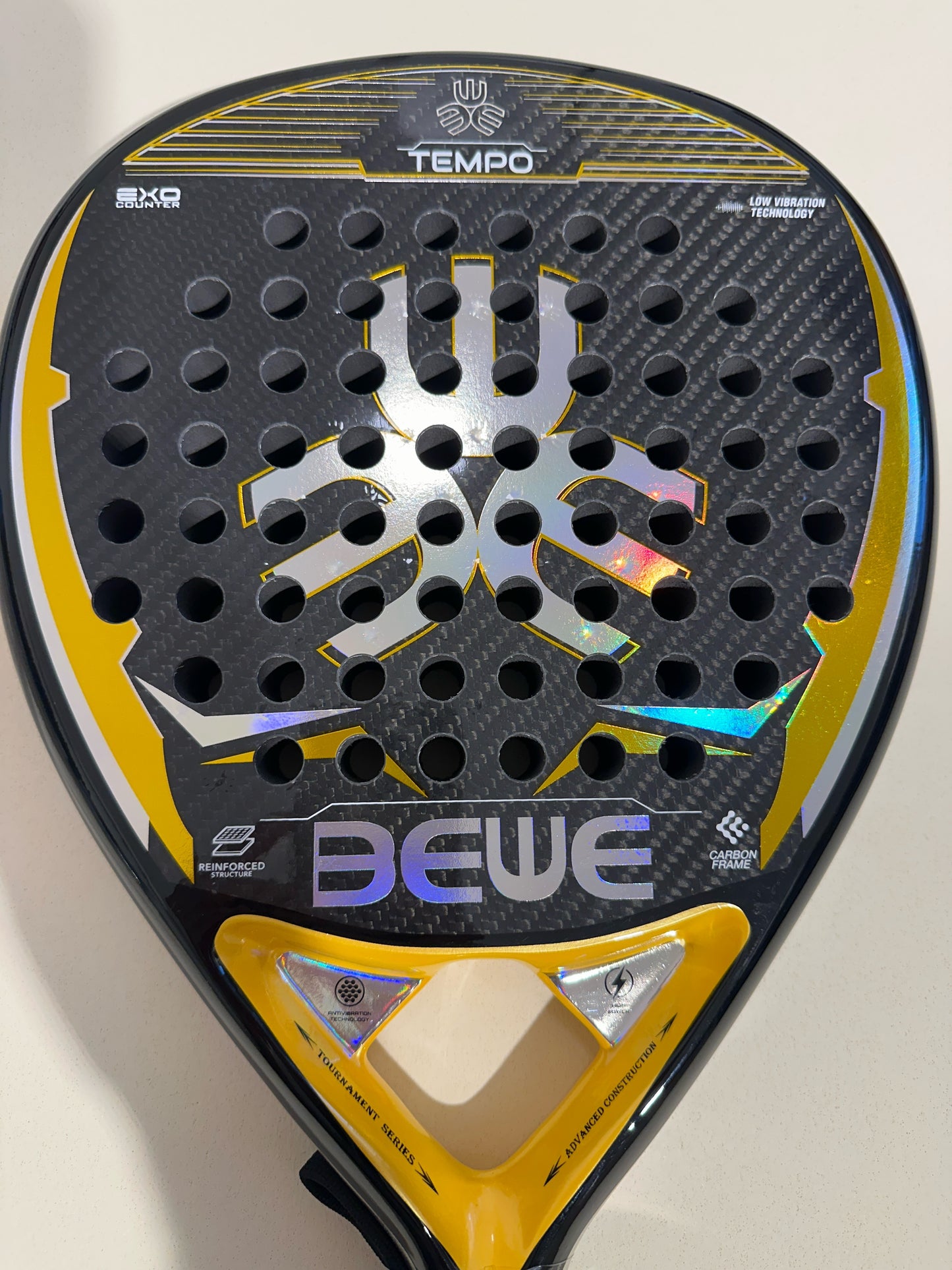 Tempo 3K Carbon Padelracket – Profesjonell Kraft og Presisjon