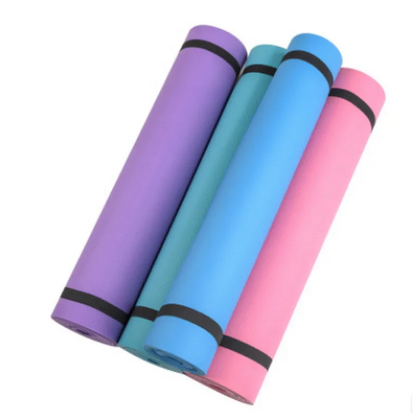 Supermyk EVA Yogamatte – Sklisikker Treningsmatte 4 mm / 6 mm